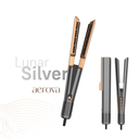 Lunar Silver Aerova AirFlow Pro Haarglätter – Eleganter Haarglätter mit Airstrait Technologie in Silber für sanftes Glätten und Trocknen ohne Haarschäden.